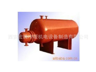 【生產供應浮頭式不銹鋼熱交換器】價格,廠家,圖片,采暖部件,西安宏騰冷暖機電設備制造-